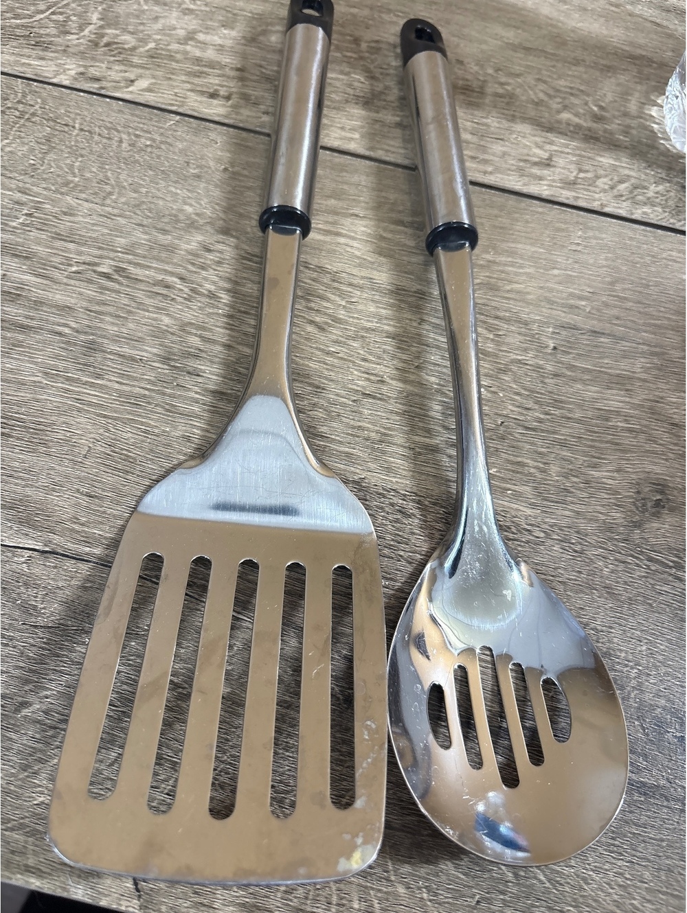 Ultrex Stainless Steel Slotted Turner and Spoon Set